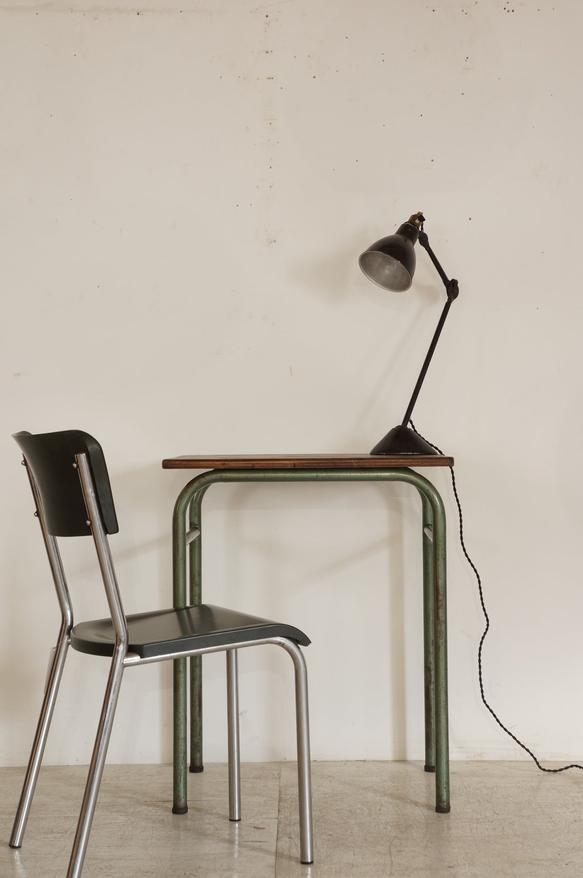 French Vintage School Desk