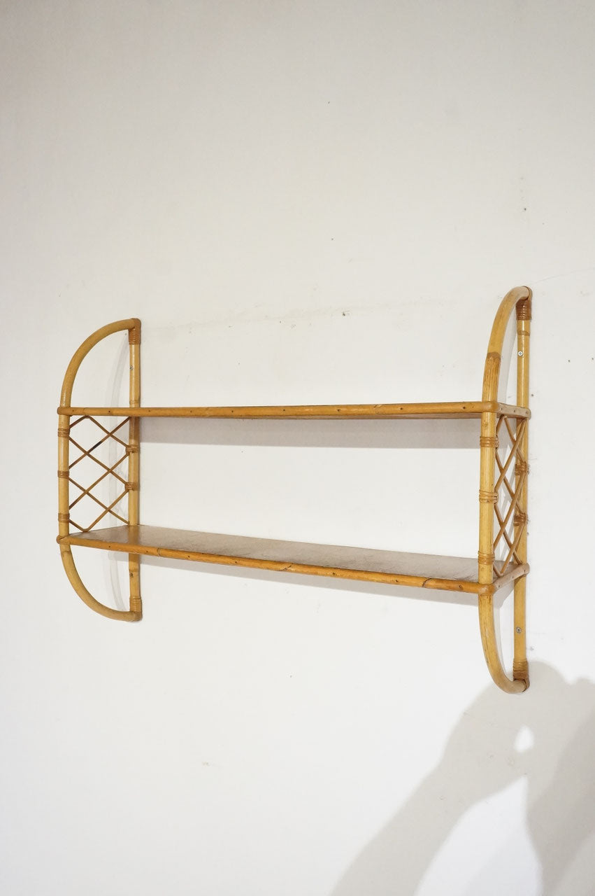 Bamboo Wall Shelf