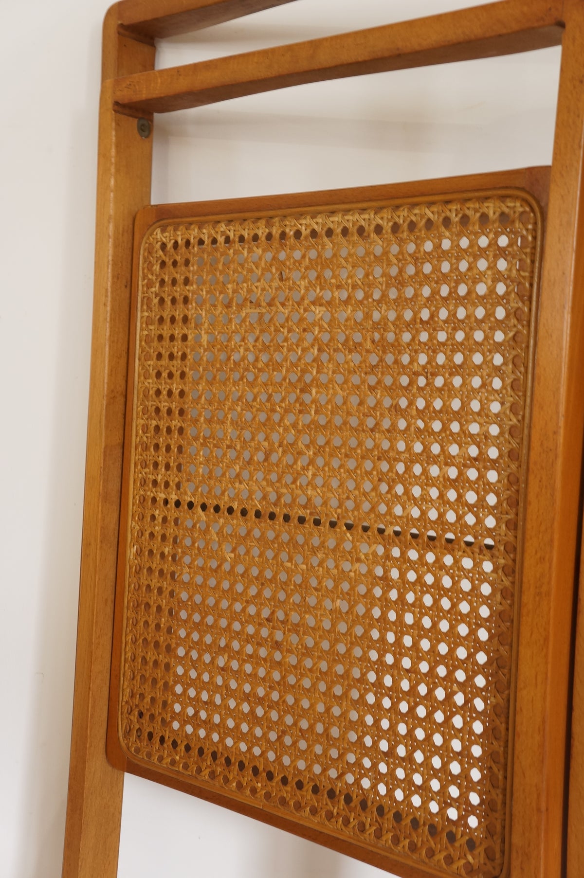 Vintage  Rattan Folding Chair