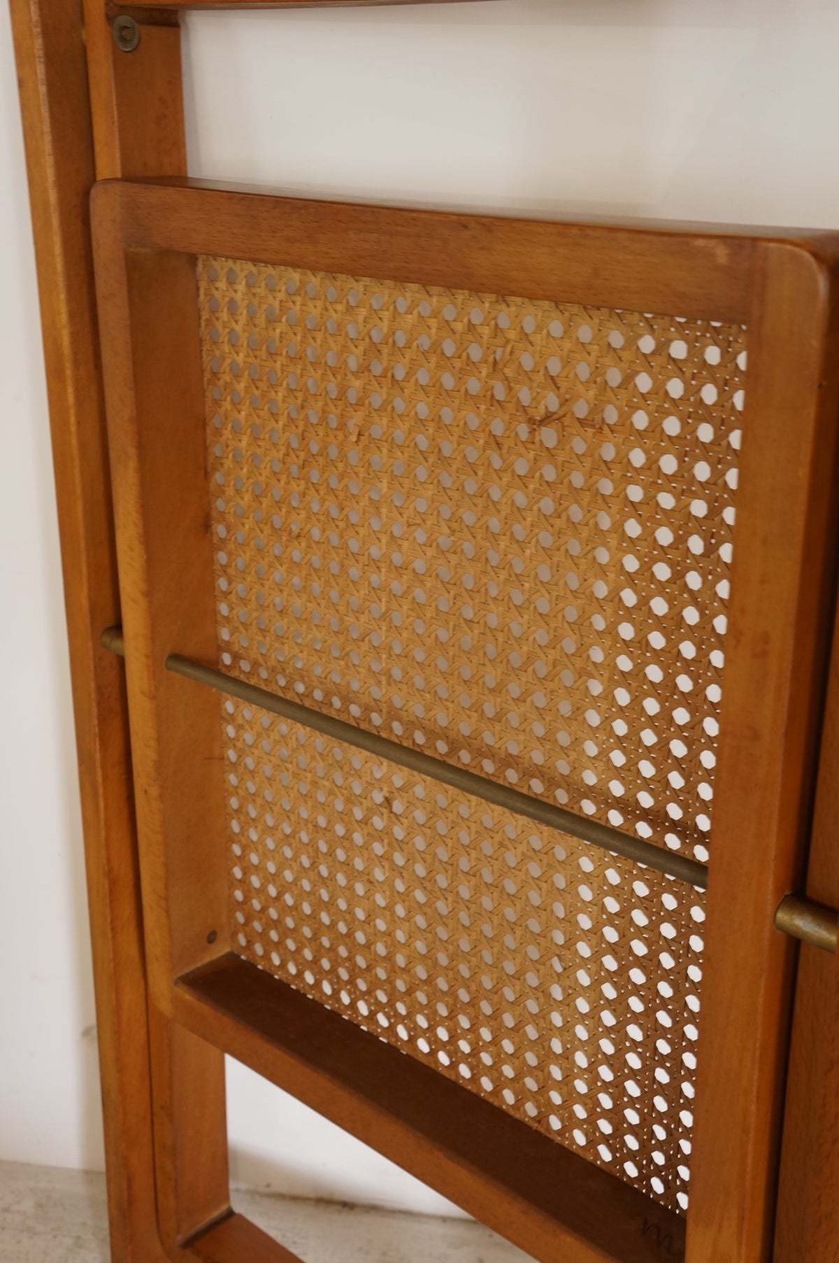 Vintage  Rattan Folding Chair