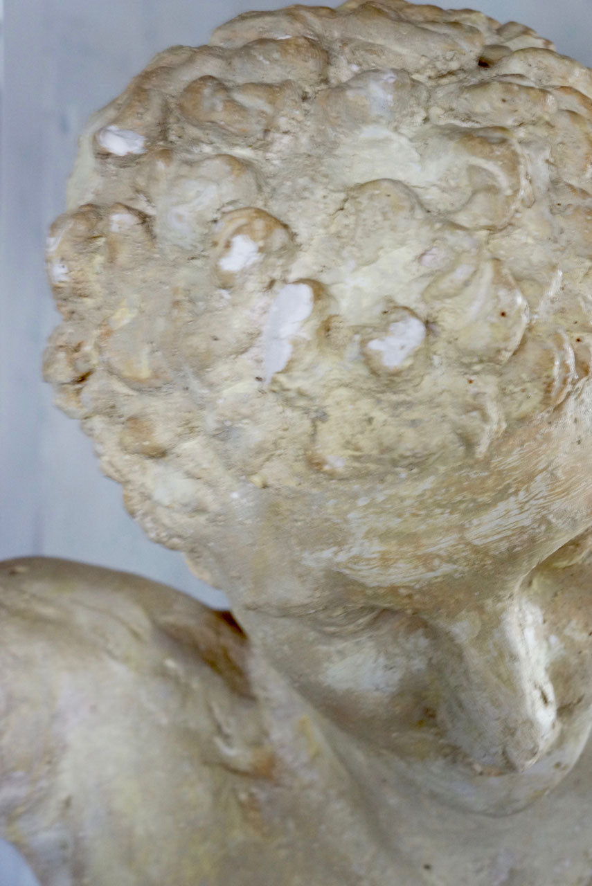 Plaster figure