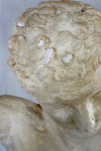 Plaster figure