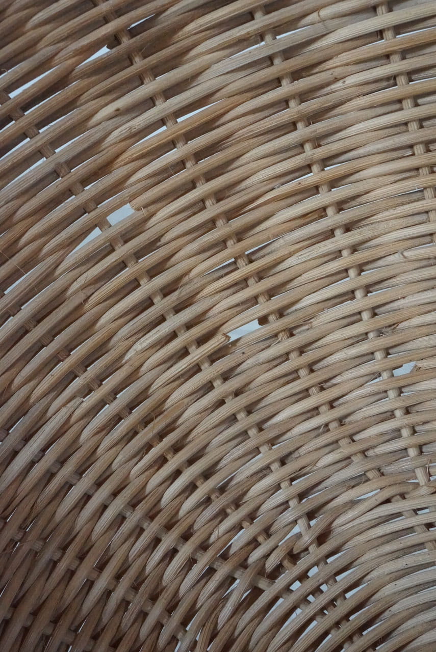 Wicker kids chair