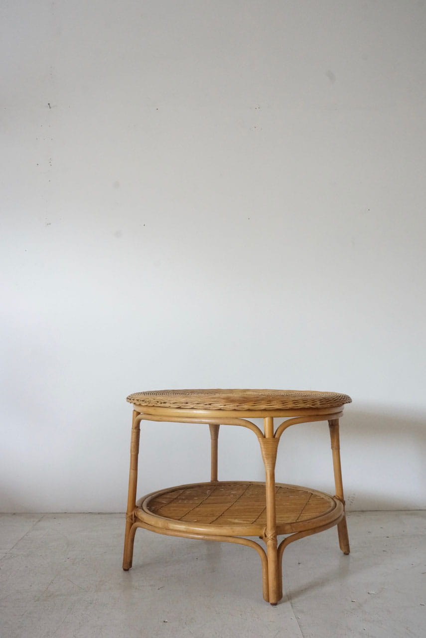 Rattan Round Table
