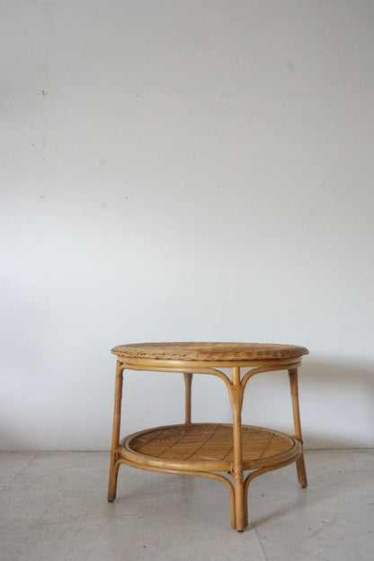 Rattan Round Table