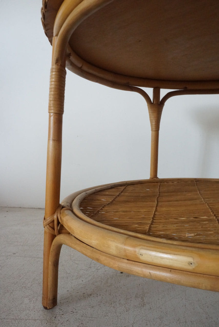 Rattan Round Table