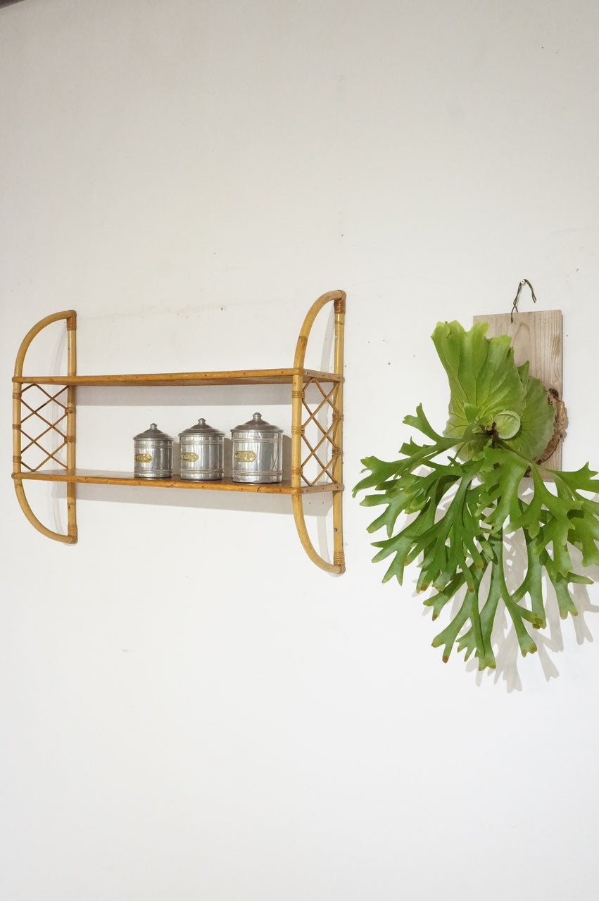 Bamboo Wall Shelf