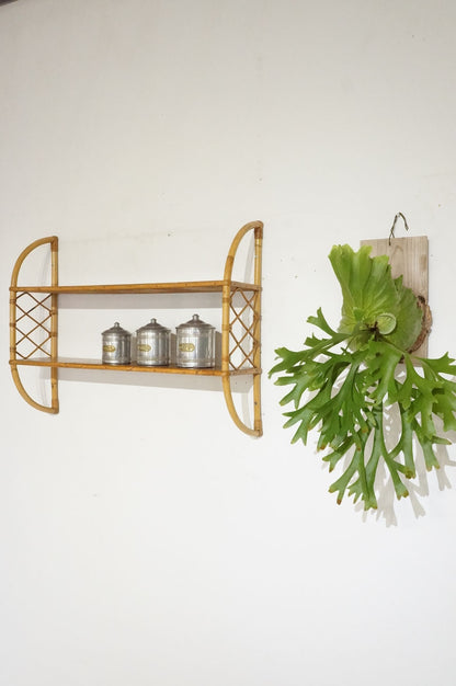 Bamboo Wall Shelf