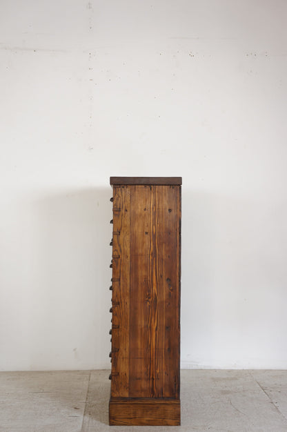 Wooden drawers cabinet